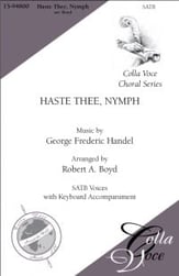 Haste Thee Nymph SATB choral sheet music cover